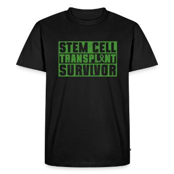 Stem Cell Transplant Stem Cell Donor Stem Cell - Men's Premium Organic T-Shirt - black - Front - Nico (187cm)