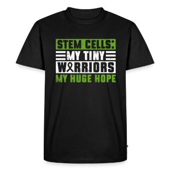 Stem Cell Transplant Stem Cell Donor Stem Cell - Men's Premium Organic T-Shirt - black - Front - Nico (187cm)