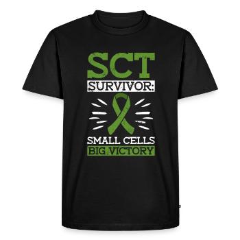 Stem Cell Transplant Stem Cell Donor Stem Cell - Men's Premium Organic T-Shirt - black - Front - Nico (187cm)
