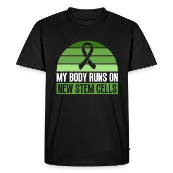 Stem Cell Transplant Stem Cell Donor Stem Cell - Men's Premium Organic T-Shirt - black - Front - Nico (187cm)