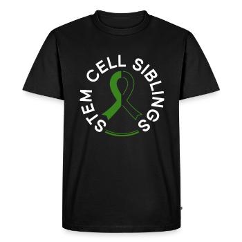 Stem Cell Transplant Stem Cell Donor Stem Cell - Men's Premium Organic T-Shirt - black - Front - Nico (187cm)