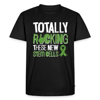 Stem Cell Transplant Stem Cell Donor Stem Cell - Men's Premium Organic T-Shirt - black - Front - Nico (187cm)