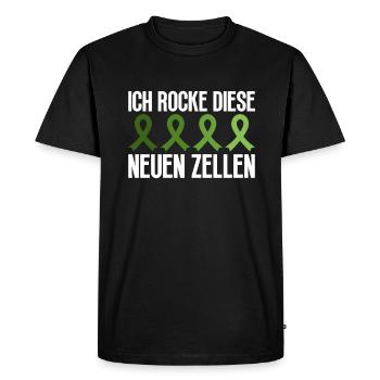 Stem Cells Stem Cell Therapy Stem Cell Donation - Men's Premium Organic T-Shirt - black - Front - Nico (187cm)