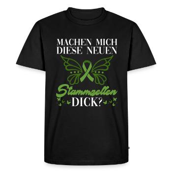 Stem Cells Stem Cell Therapy Stem Cell Donation - Men's Premium Organic T-Shirt - black - Front - Nico (187cm)