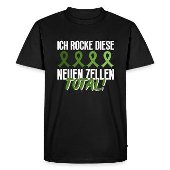 Stem Cells Stem Cell Therapy Stem Cell Donation - Men's Premium Organic T-Shirt - black - Front - Nico (187cm)