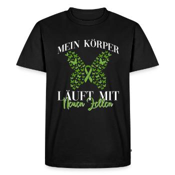 Stem Cells Stem Cell Therapy Stem Cell Donation - Men's Premium Organic T-Shirt - black - Front - Nico (187cm)