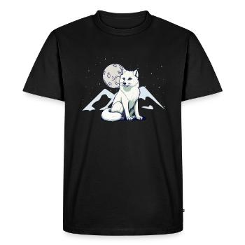 Cadeaux amusants pour les amoureux du renard - T-shirt Premium bio Homme - noir - Devant - Nico (187cm)