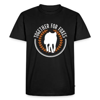 Anti-fox hunting accessories - Men's Premium Organic T-Shirt - black - Front - Nico (187cm)