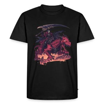 Dragon Halloween Dragon Enfants - T-shirt Premium bio Homme - noir - Devant - Nico (187cm)