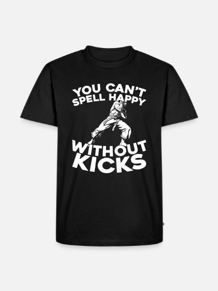 Capoeira Kampftanz - Männer Premium Bio T-Shirt - Schwarz