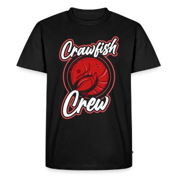 Cuisine cajun et écrevisse homard - T-shirt Premium bio Homme - noir - Devant - Nico (187cm)