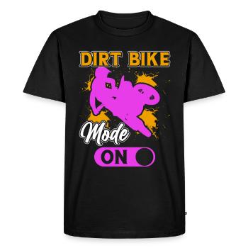 Motocross - T-shirt Premium bio Homme - noir - Devant - Nico (187cm)