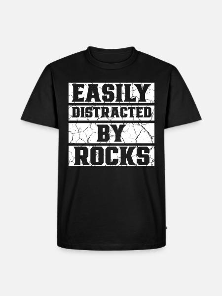 Géologue - T-shirt Premium bio Homme - noir