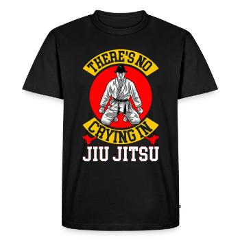 Jiu-Jitsu Jiu-Jitsu brésilien Arts martiaux - T-shirt Premium bio Homme - noir - Devant - Nico (187cm)