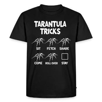 Tarantula breeder spider owner tarantula - Men's Premium Organic T-Shirt - black - Front - Nico (187cm)