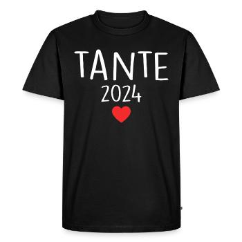 I'm going to be an aunt - future aunt - Men's Premium Organic T-Shirt - black - Front - Nico (187cm)