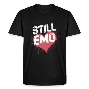 Toujours Emo ! Emo Goth Alternative - T-shirt Premium bio Homme - noir - Devant - Nico (187cm)