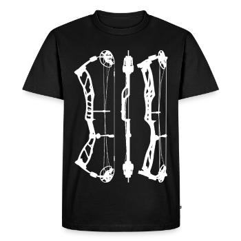 EliteBasin_PlanW - T-shirt Premium bio Homme - noir - Devant - Nico (187cm)