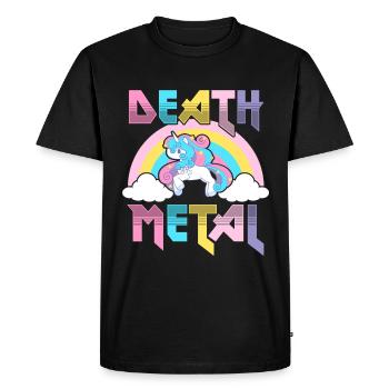 Death metal - T-shirt Premium bio Homme - noir - Devant - Nico (187cm)