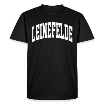 Lin - T-shirt Premium bio Homme - noir - Devant - Nico (187cm)