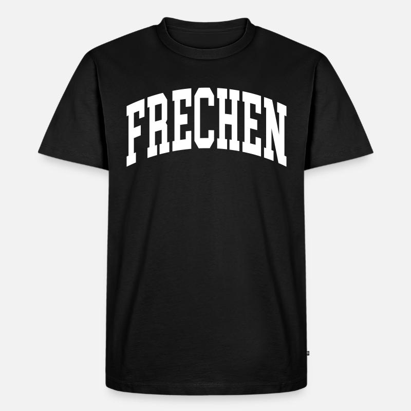 Frechen - Männer Premium Bio T-Shirt - Schwarz