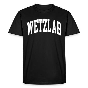 Wetzlar - T-shirt Premium bio Homme - noir - Devant - Nico (187cm)