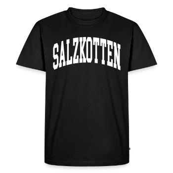 Salzkotten - T-shirt Premium bio Homme - noir - Devant - Nico (187cm)