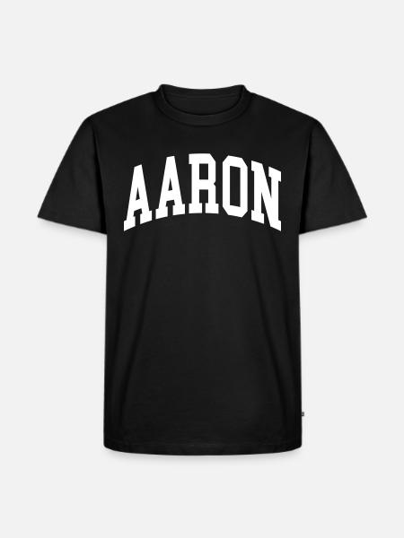 Aaron - T-shirt Premium bio Homme - noir