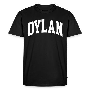 Dylan - T-shirt Premium bio Homme - noir - Devant - Nico (187cm)