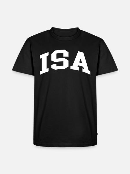 Isa - Men's Premium Organic T-Shirt - black