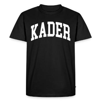 Cadre - Men's Premium Organic T-Shirt - black - Front - Nico (187cm)