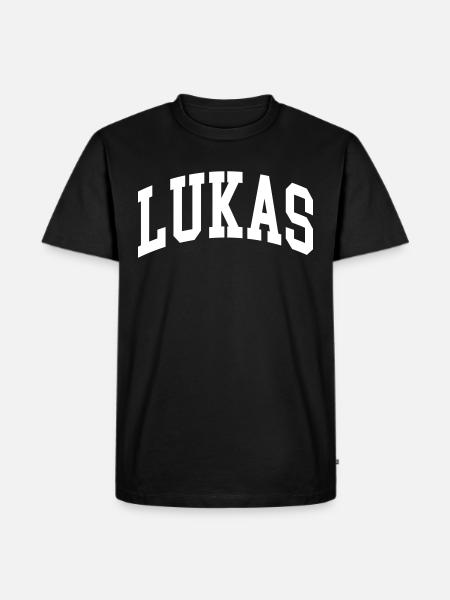 Lukas - T-shirt Premium bio Homme - noir