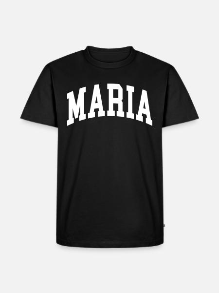 Maria - Men's Premium Organic T-Shirt - black