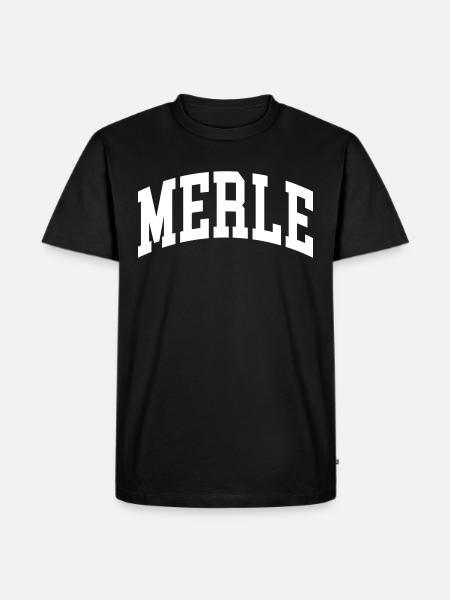 Merle - Men's Premium Organic T-Shirt - black