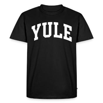 Yule - T-shirt Premium bio Homme - noir - Devant - Nico (187cm)