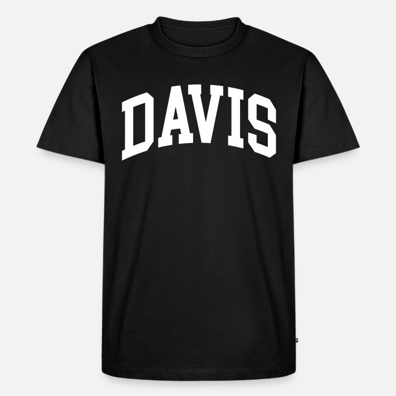 Davis - Men's Premium Organic T-Shirt - black