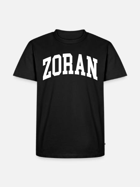 Zoran - T-shirt Premium bio Homme - noir