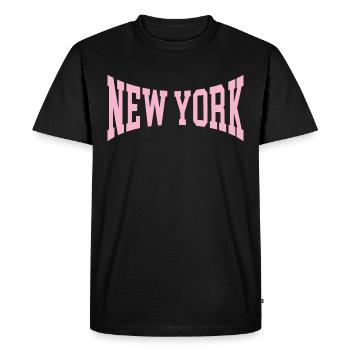 New York - T-shirt Premium bio Homme - noir - Devant - Nico (187cm)