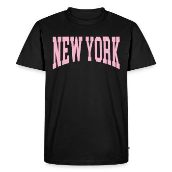 New York - T-shirt Premium bio Homme - noir - Devant - Nico (187cm)