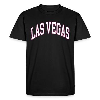 Las Vegas - T-shirt Premium bio Homme - noir - Devant - Nico (187cm)