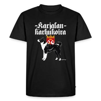 Cattle Shepherd Dog 01 - Men's Premium Organic T-Shirt - black - Front - Nico (187cm)