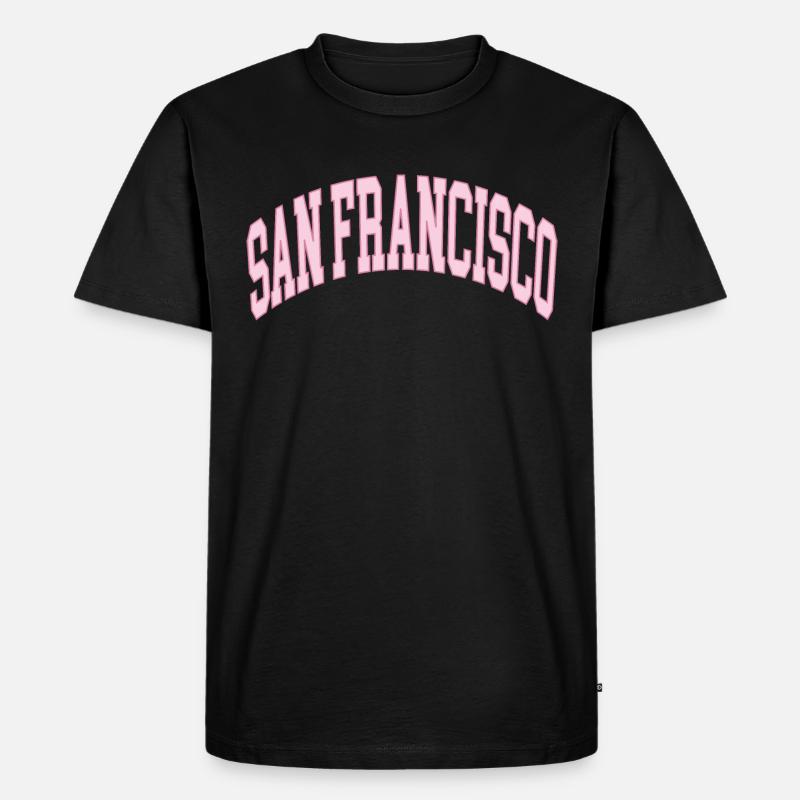 San Francisco - Männer Premium Bio T-Shirt - Schwarz