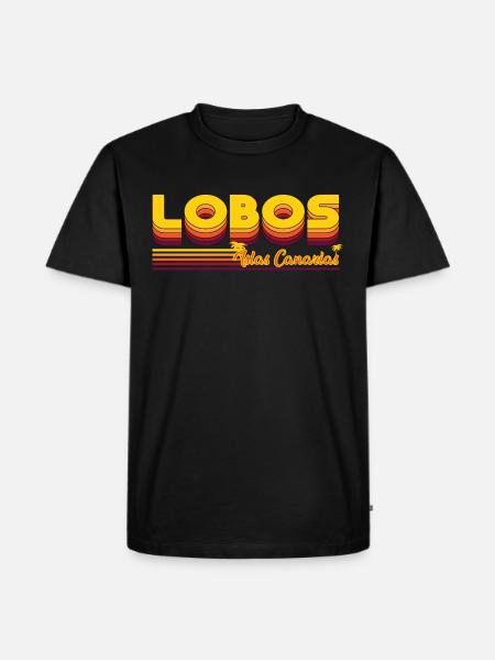 Lobos Canary Island Design - Men's Premium Organic T-Shirt - black