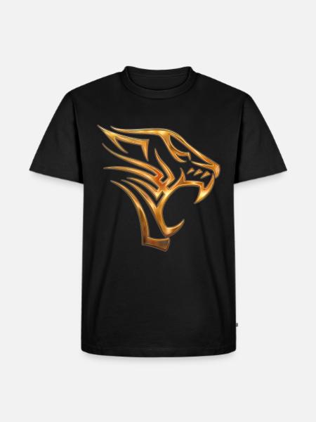 Tribal Tiger - T-shirt Premium bio Homme - noir