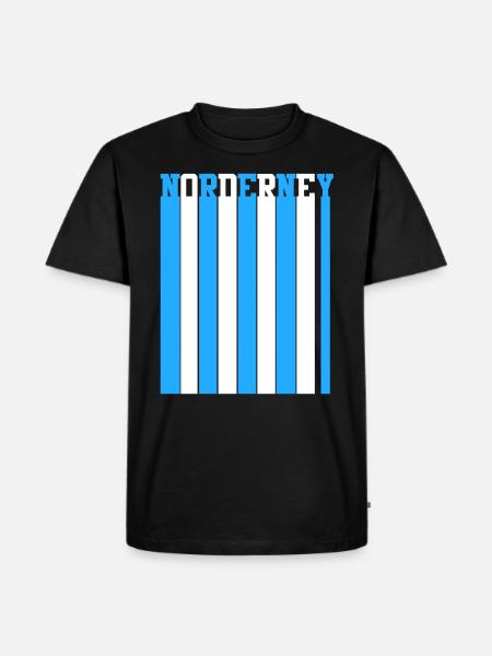 North Sea Norderney - Men's Premium Organic T-Shirt - black
