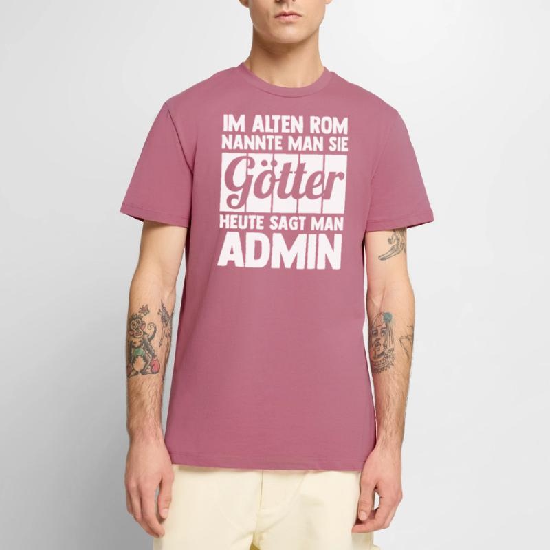 Administrator Informatiker Programmierer Admin Männer Premium Bio T-Shirt