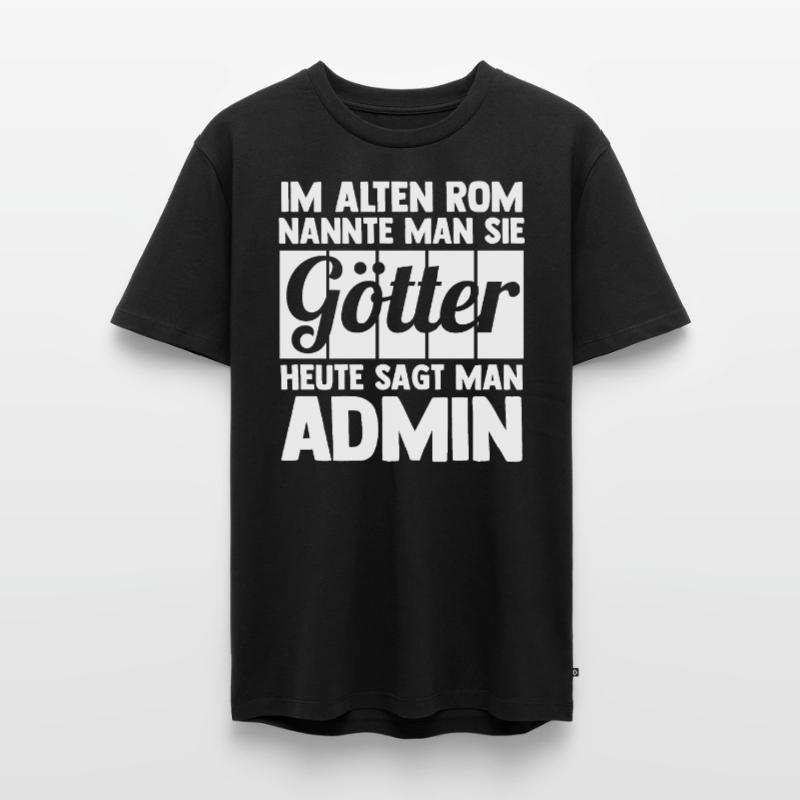 Administrator Informatiker Programmierer Admin Männer Premium Bio T-Shirt