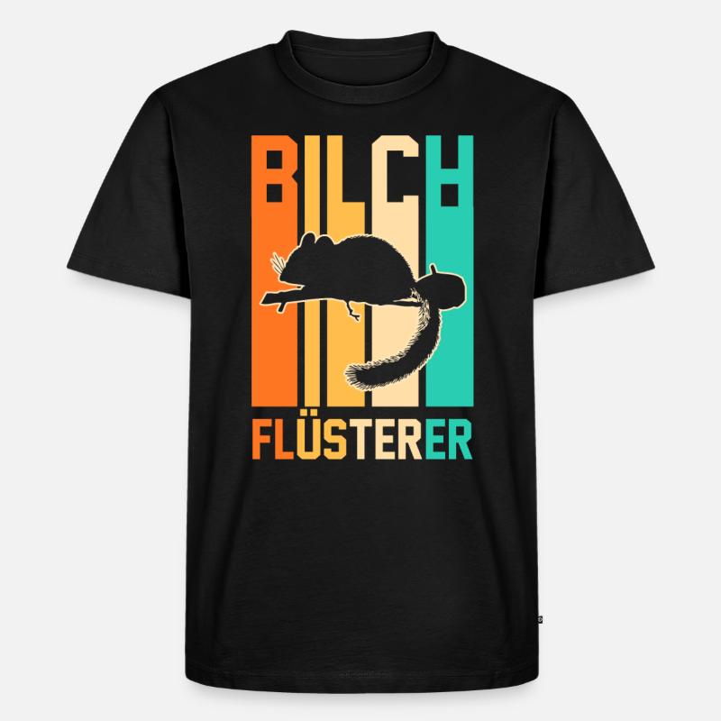 Bilch - Männer Premium Bio T-Shirt - Schwarz