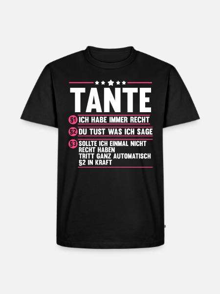Godmother Aunt - Men's Premium Organic T-Shirt - black
