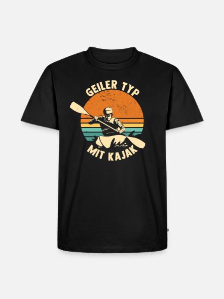 Schullehrer Lehrer - Männer Premium Bio T-Shirt - Schwarz